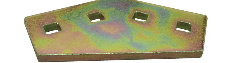 ケーブルラック傾斜接続金物